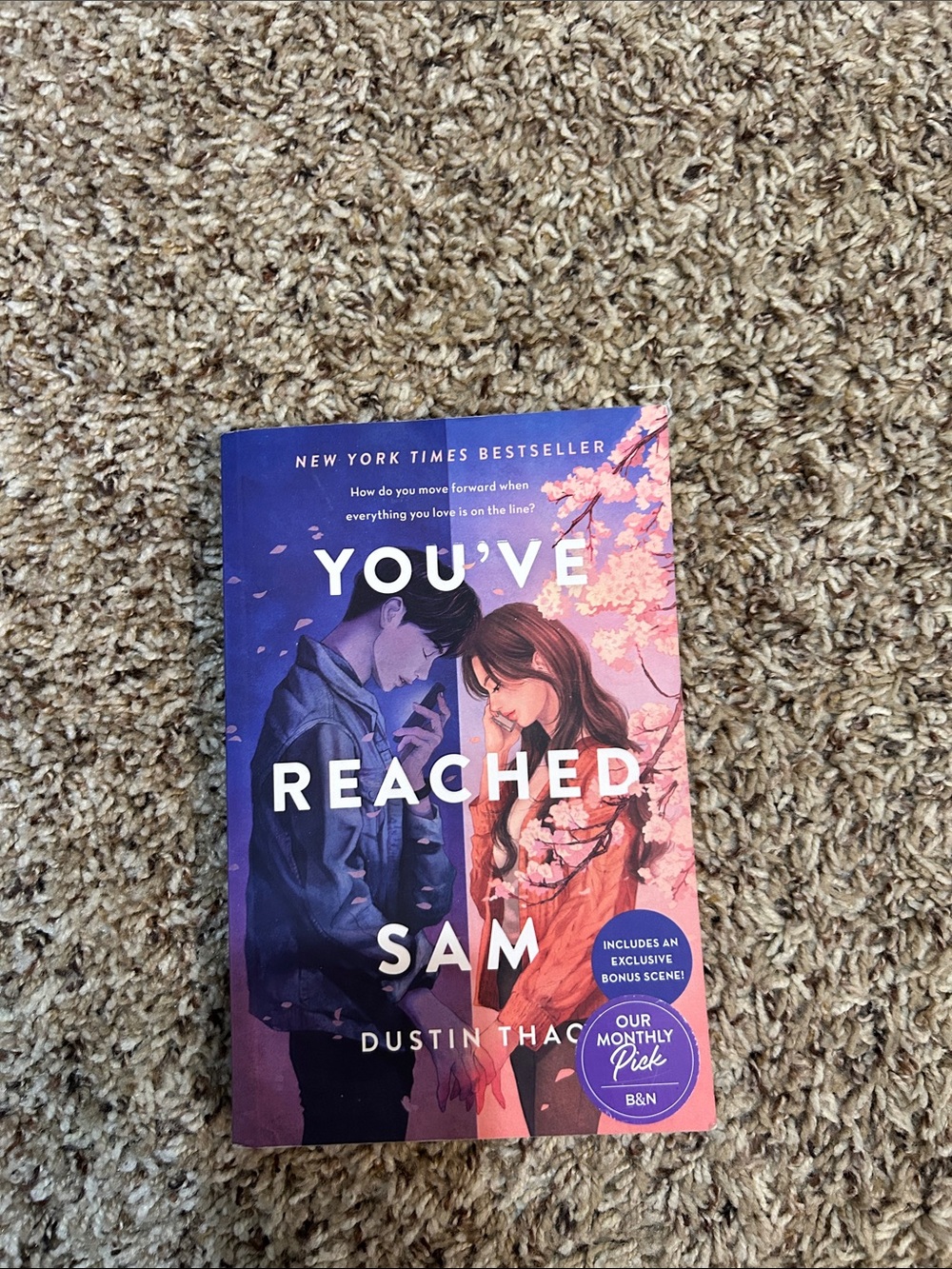YOU'VE REACHED SAM by Dustin Thao — Purple and Pink Paperback